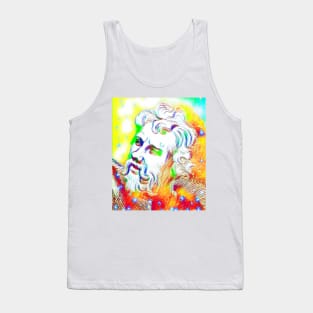 Epictetus Colourful Portrait | Epictetus Artwork 11 Tank Top